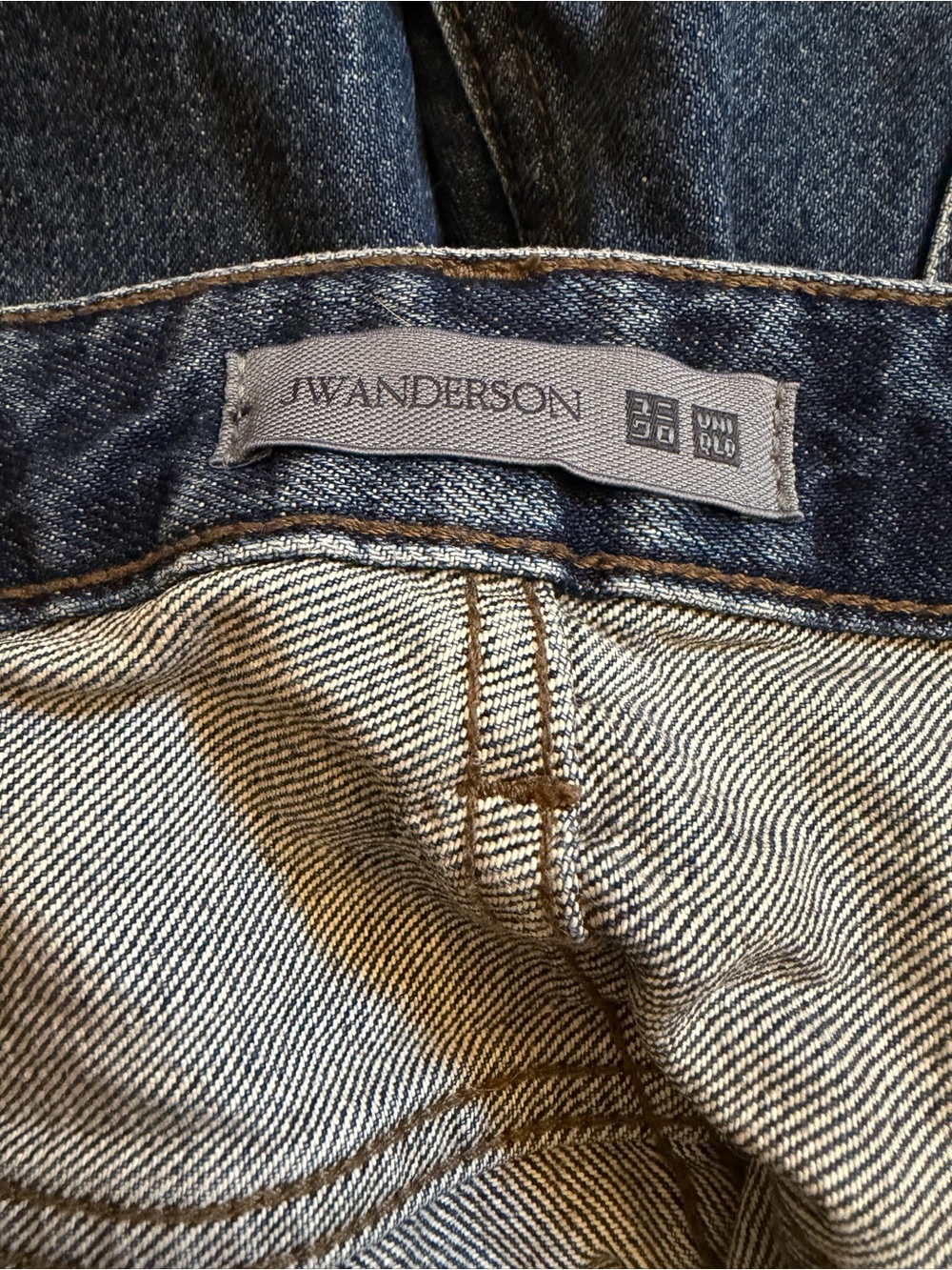 Uniqlo JW Anderson Women’s Blue Baggy Jeans - Picture 4 of 9